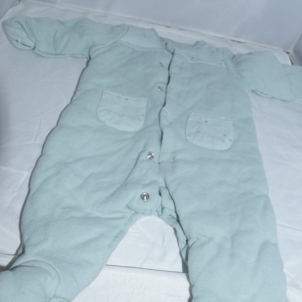 Absorba snow suit mint color 0-3 months